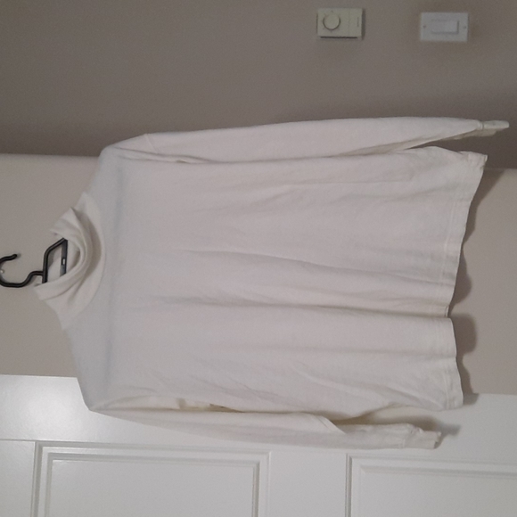 Essential L White long sleeve turtle neck - Picture 1 of 1